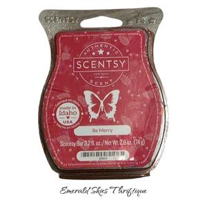 Scentsy be merry wax melt bar, new. Free shipping